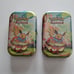 Pokémon Scarlet and violet prismatic evolution's mini tin lot of 2 new.