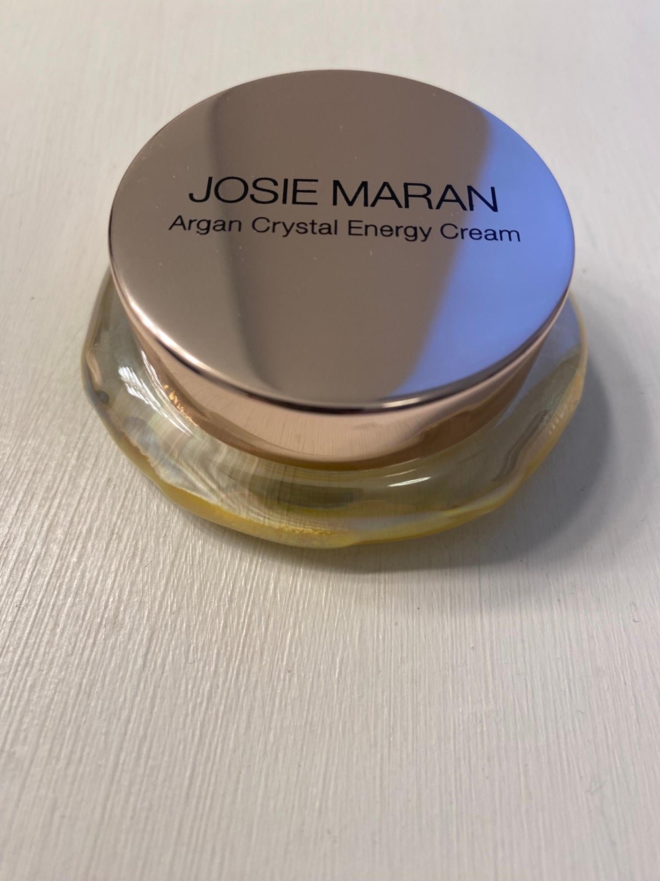 Josie Maran crystal energy cream pure tangerine