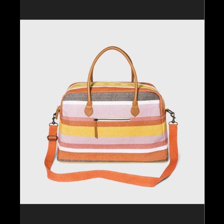 Striped Dakota Shoulder Handbag - Universal Thread™