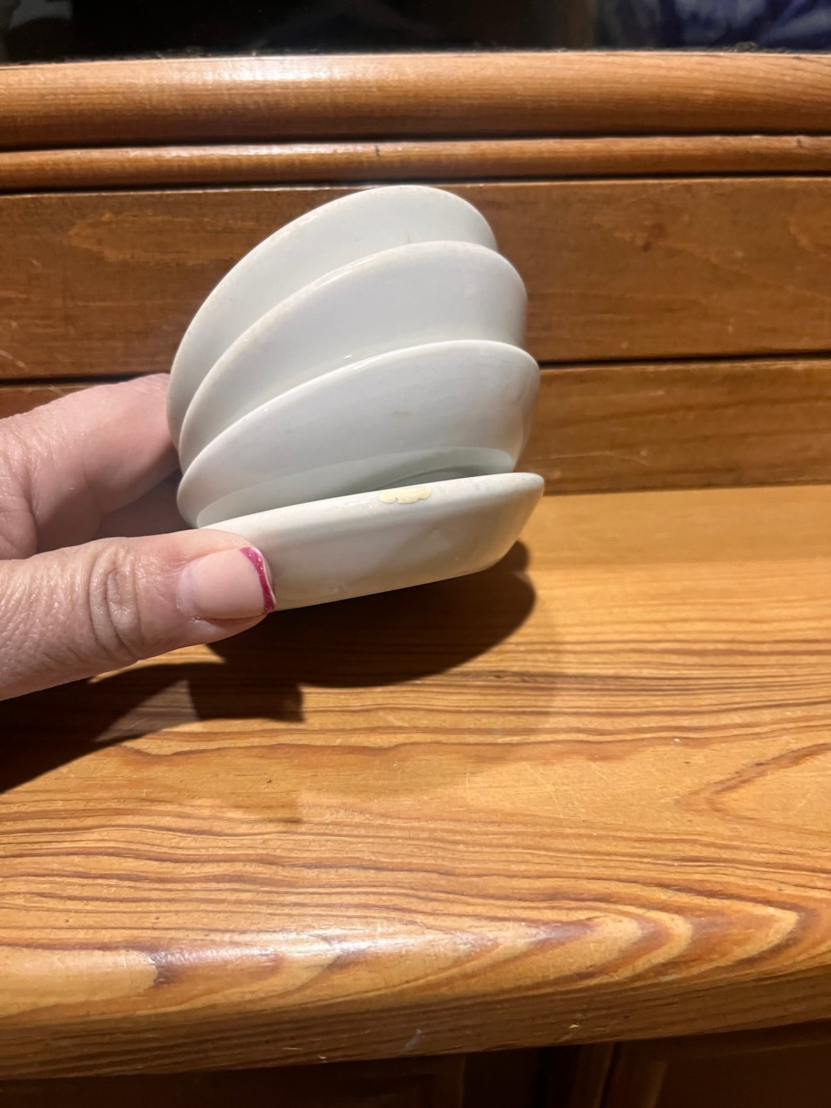 Vintage Chunky Ironstone Butter Pats