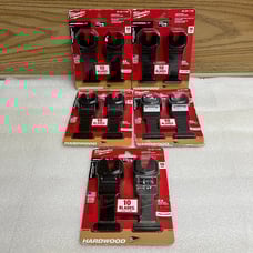 LOT OF 5 Milwaukee Universal Fit Japanese Tooth Blades 10pk Pro-Curve 49-25-1130