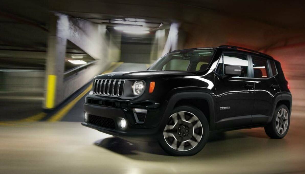 White LED Halo Angel Eye Fog Lamps Driving Light Kit for 2019-2024 Jeep Renegade