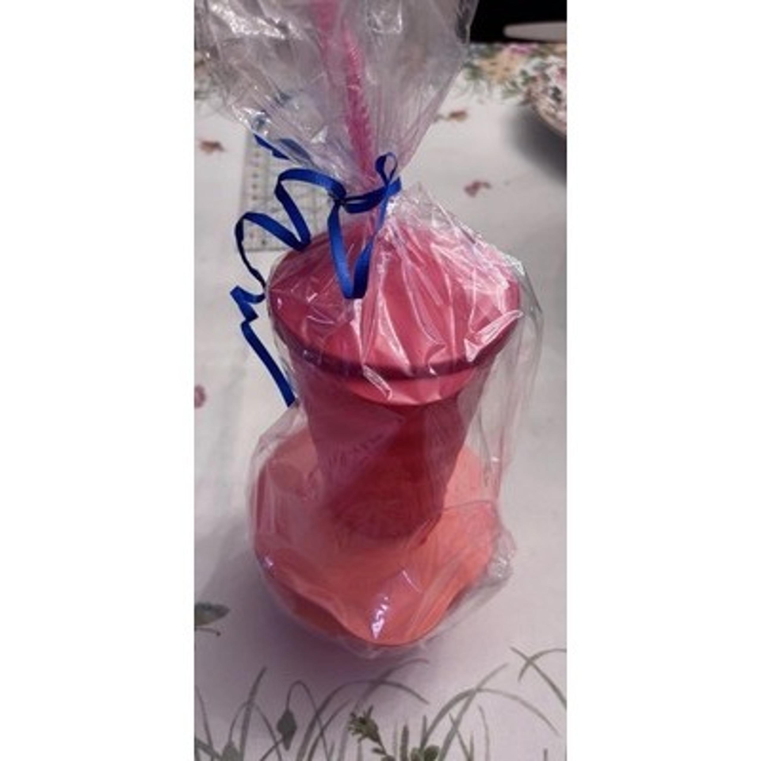 TUPPERWARE Impressions New Gift Set Red16oz Tumbler w Dripless Straw & 14oz Bowl