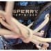Sperry Top-Sider Women's Bahama 2-Eye Blue Metallic Camo Suede Boat Shoe-Size 11