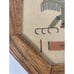 Vintage Native American Navajo Sand Painting Wall Art Eagle Bird South West
