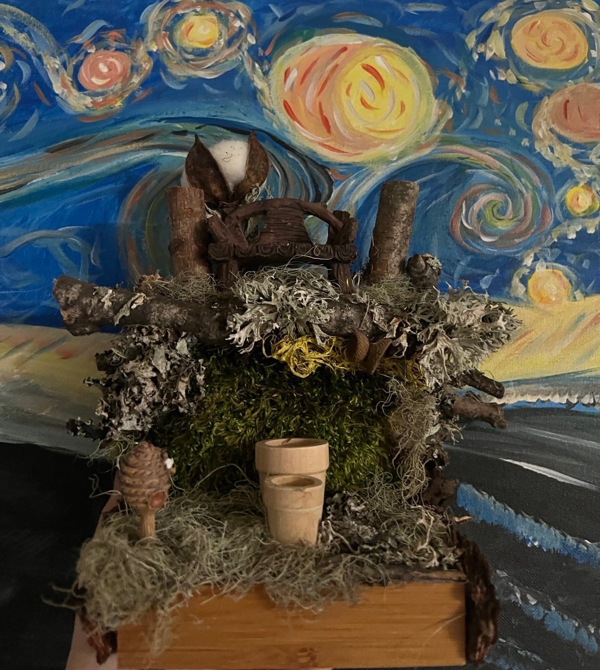 Fairy garden section Waldorf toy for ages 6 and up