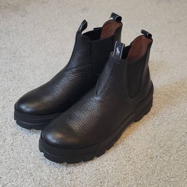 Polo Ralph Lauren Men's Oslo Leather Chelsea Boots 11.5 D