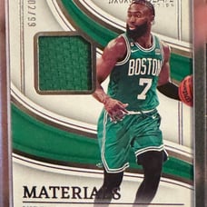 2022 Panini Immaculate Collection Jaylen Brown #PATCH /99 Game Worn Jersey Rare