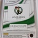 2022 Panini Immaculate Collection Jaylen Brown #PATCH /99 Game Worn Jersey Rare