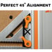 Guide Rail Square Adapter - ADa for Track Saw Guide Rails