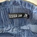 Jean Shorts WOmen’s 28 Paper Bag High Waisted Tie Front Blue Denim Summer Boho