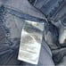Jean Shorts WOmen’s 28 Paper Bag High Waisted Tie Front Blue Denim Summer Boho
