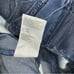 Jean Shorts WOmen’s 28 Paper Bag High Waisted Tie Front Blue Denim Summer Boho