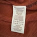 Free People Orange Floral Embroidered Top Blouse Henley Long Sleeve Boho L