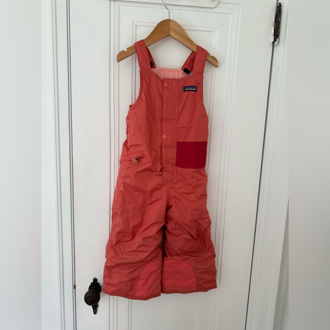 Patagonia 3T Snow pile bibs pink