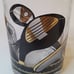 VINTAGE BLACK AND GOLD GOLF CLUB DOUBLE OLD FASHION GLASSES (Set of 4)