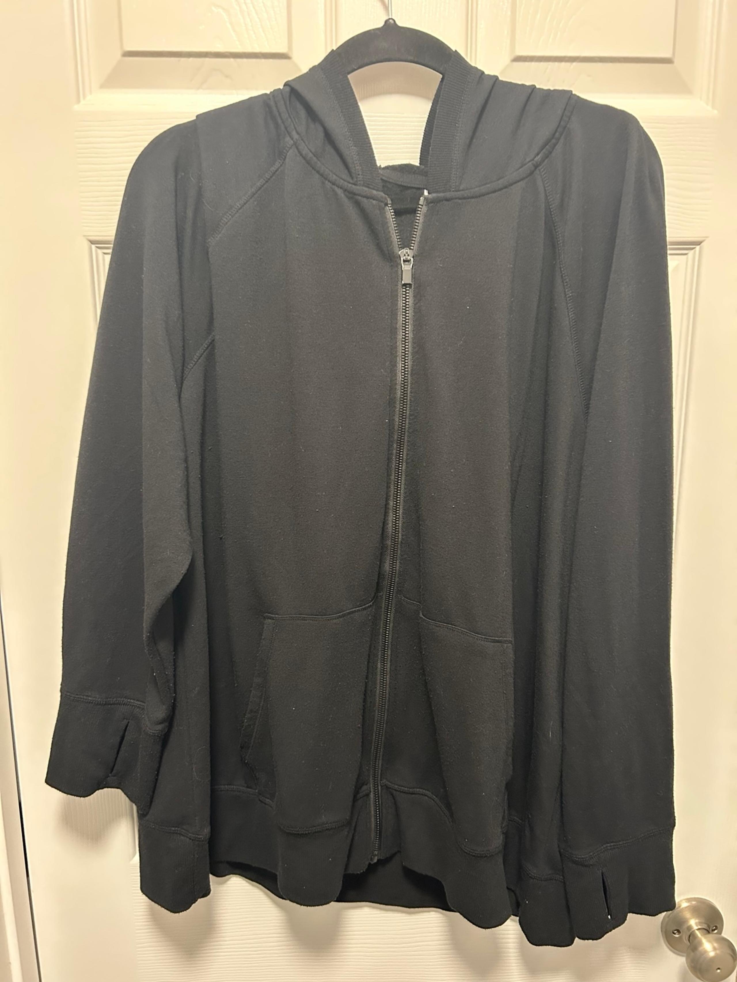 90 degress black athleisure Jacket 3X