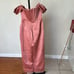 House of CB 'Loretta' Blush Pink Satin Off Shoulder Corset Dress XS