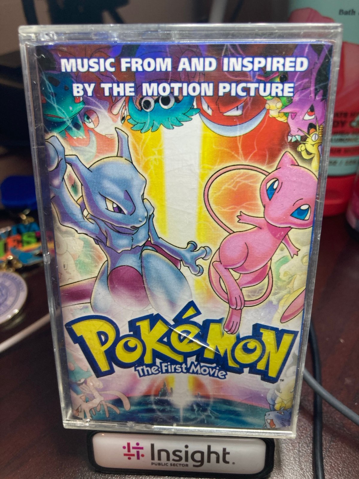 Rare pokemon the first movie sound track cassette tape
