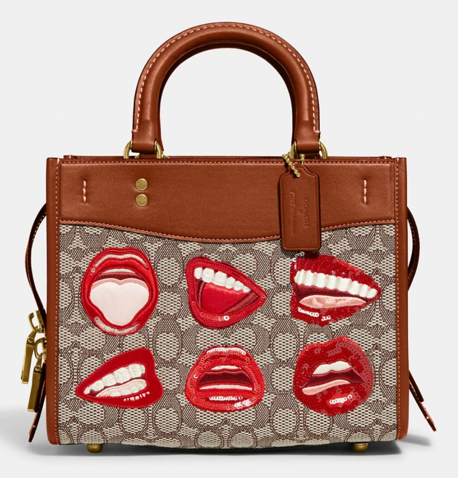 Coach X Tom Wesselmann Rogue 25 In Signature Textile Jacquard