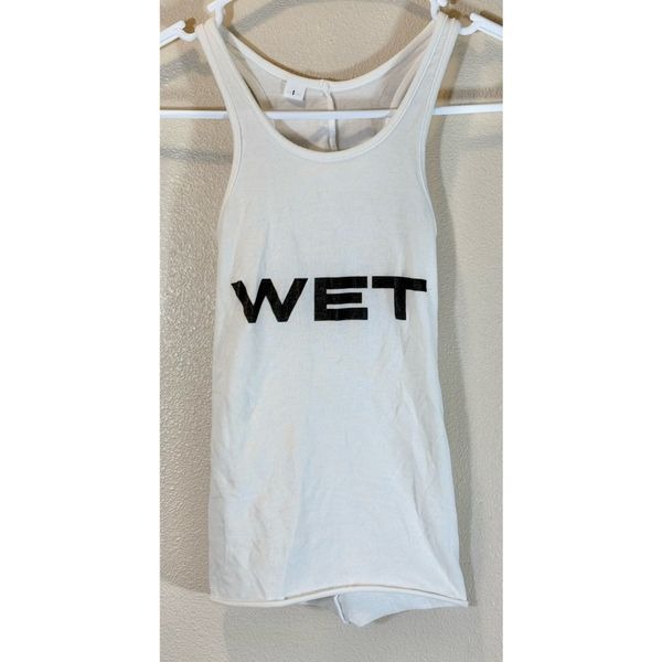 KANYE YZY WET TANK Size１ Yeezy x Mowalola Wet Tank White - SS24 - US