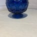 Vintage LE Smith Cobalt Blue Glass Star and Moon Candy Dish