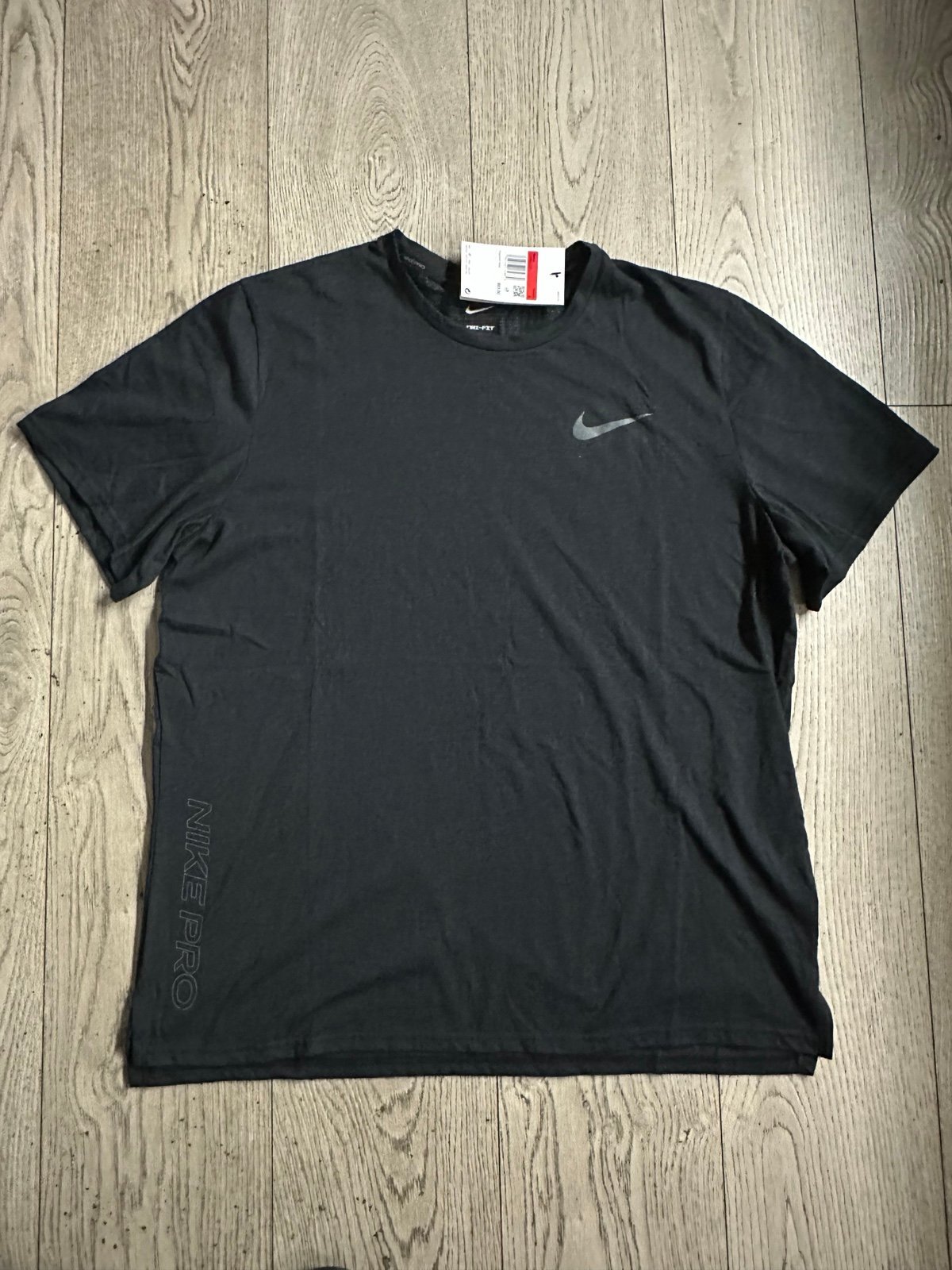 Nike Dri-Fit Pro Burnout 3.0 Training Iron Gray Shirt Size Large