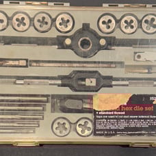 Vintage Craftsman Tap and Hex Die Set No. 952351 USA 28 piece. See details.
