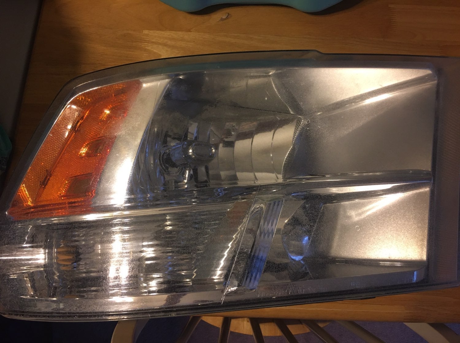 Headlight Right Passenger Side Dodge Ram 1500/2500/3500 2009-18 68001484A Used