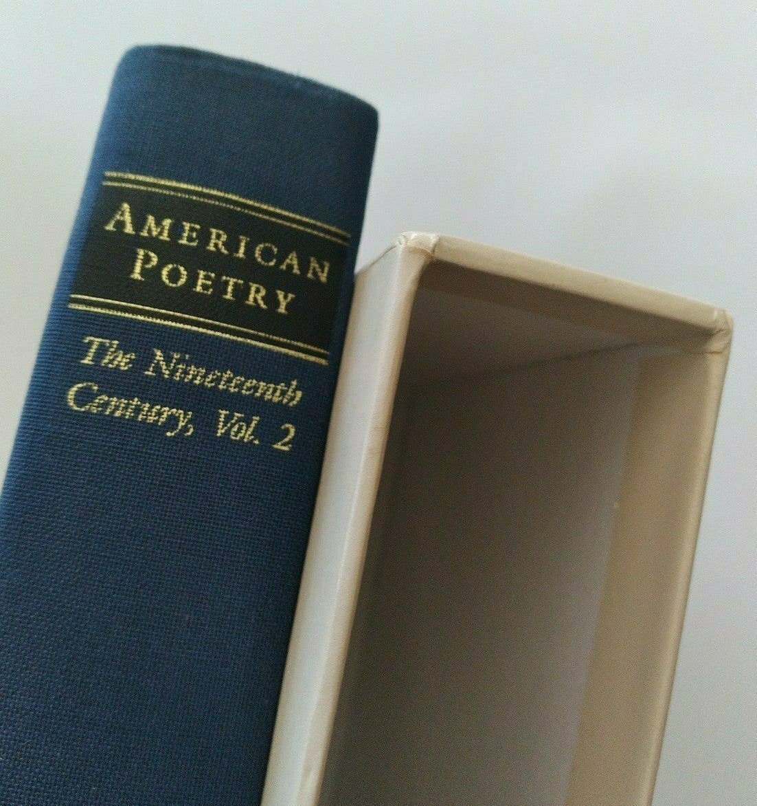 AMERICAN POETRY NINETEENTH CENTURY THE LIBRARY OF AMERICA VOL II BOOK