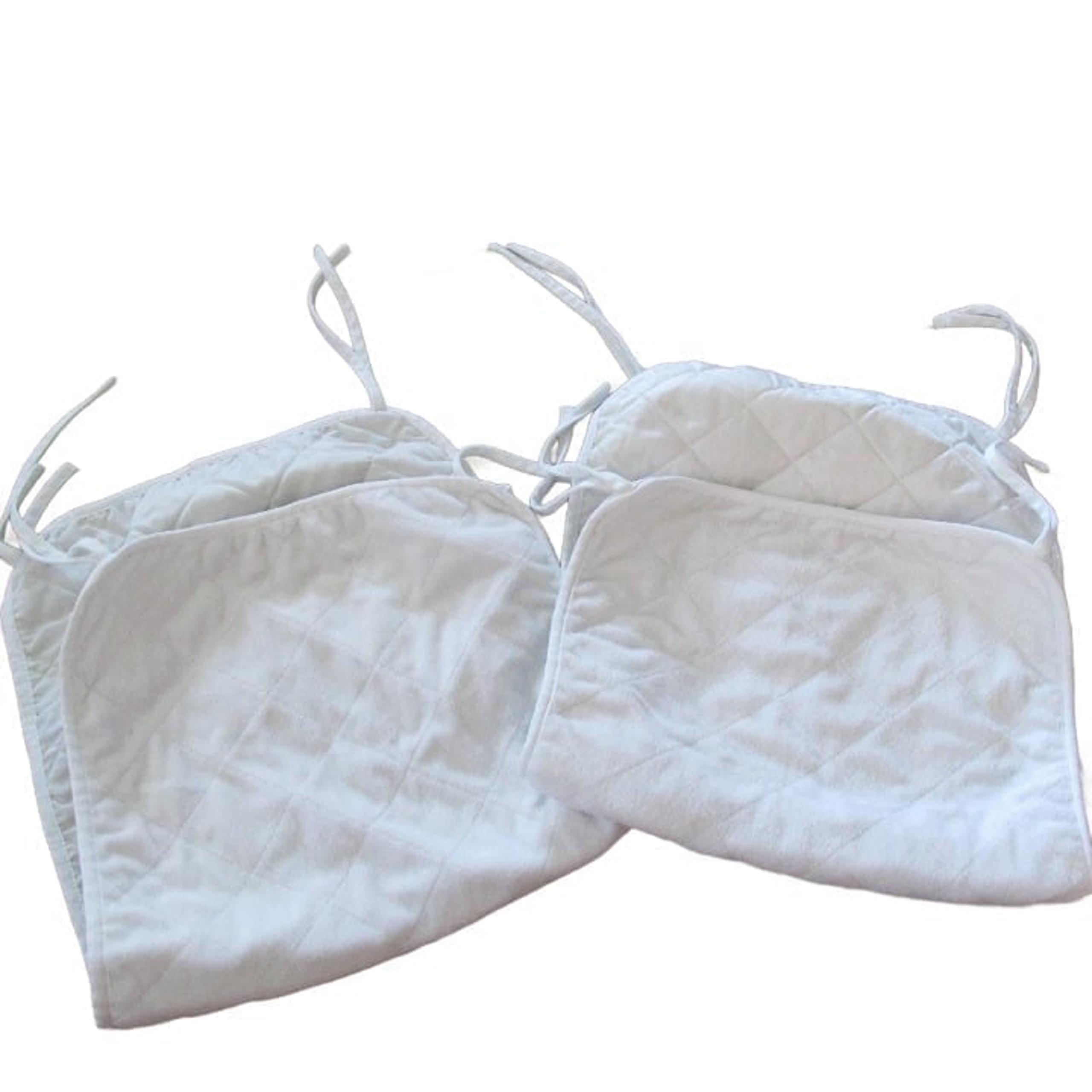 Koala Baby 2 Pc Infant Changing Pads 26.5"x13.75" White Ties Rectangular Infant
