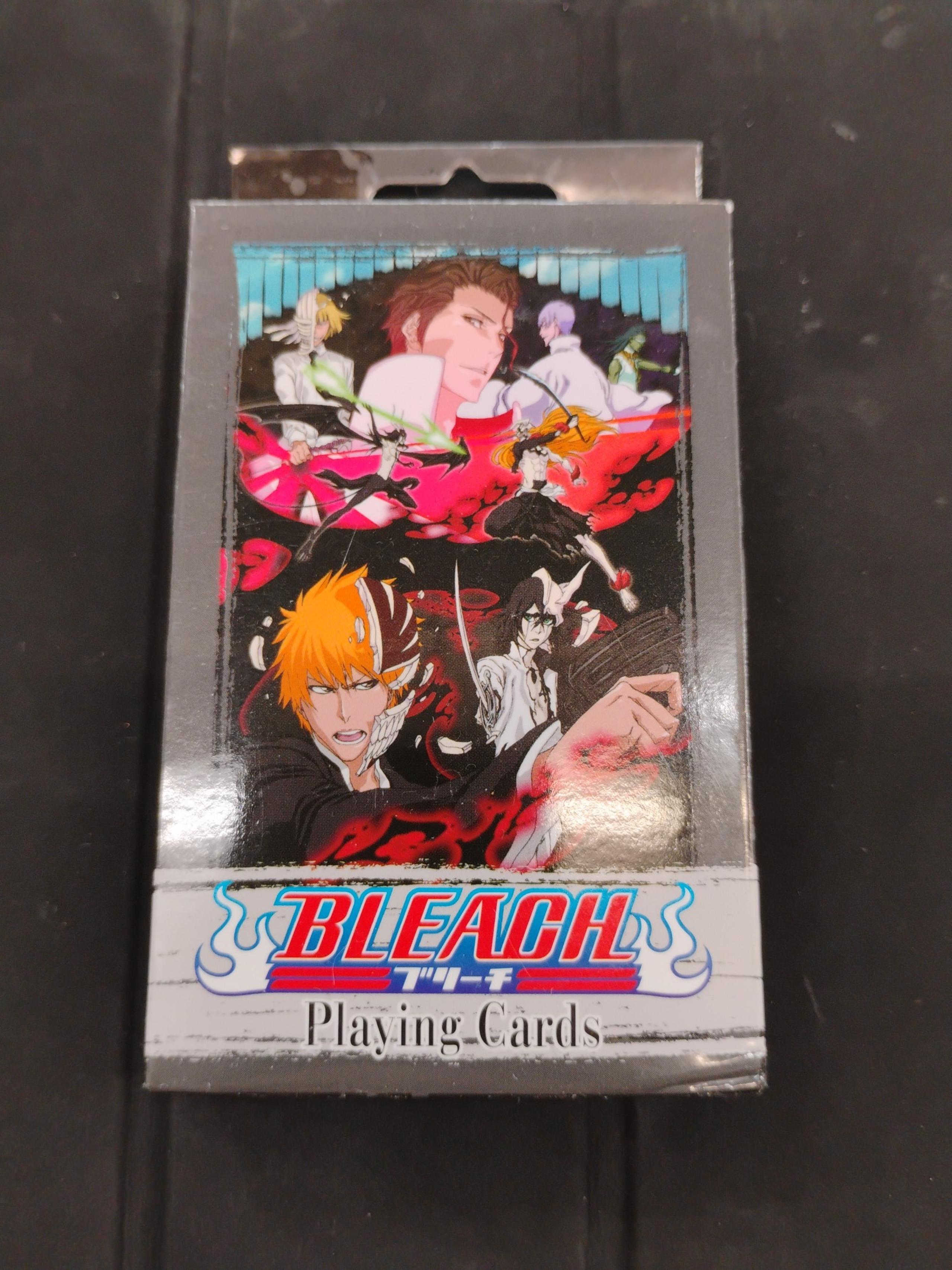 bleach playing CARDS