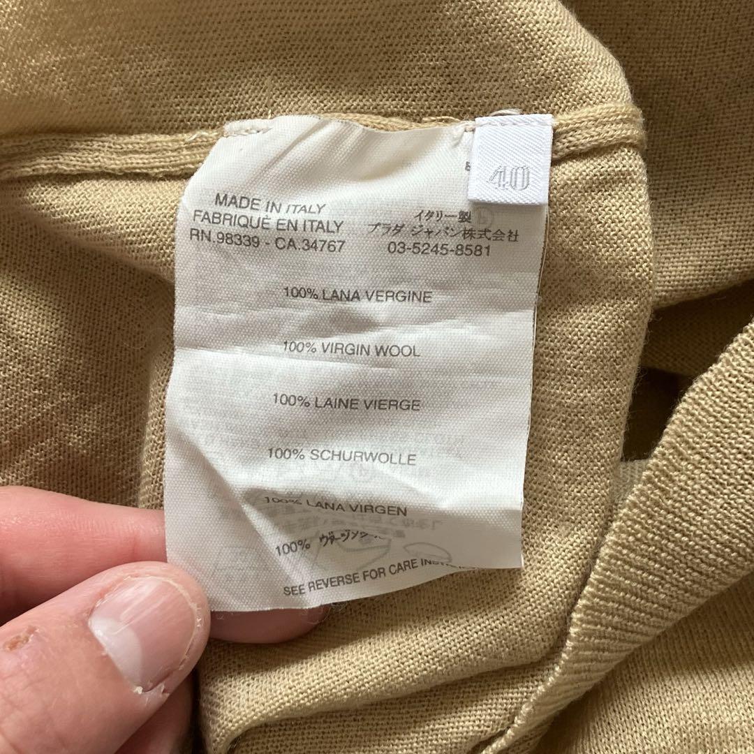 00s MIU MIU Wool Ghost Bicolor Knitwear Other