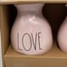 Rae Dunn LOVE GROWS HERE Bud Vases