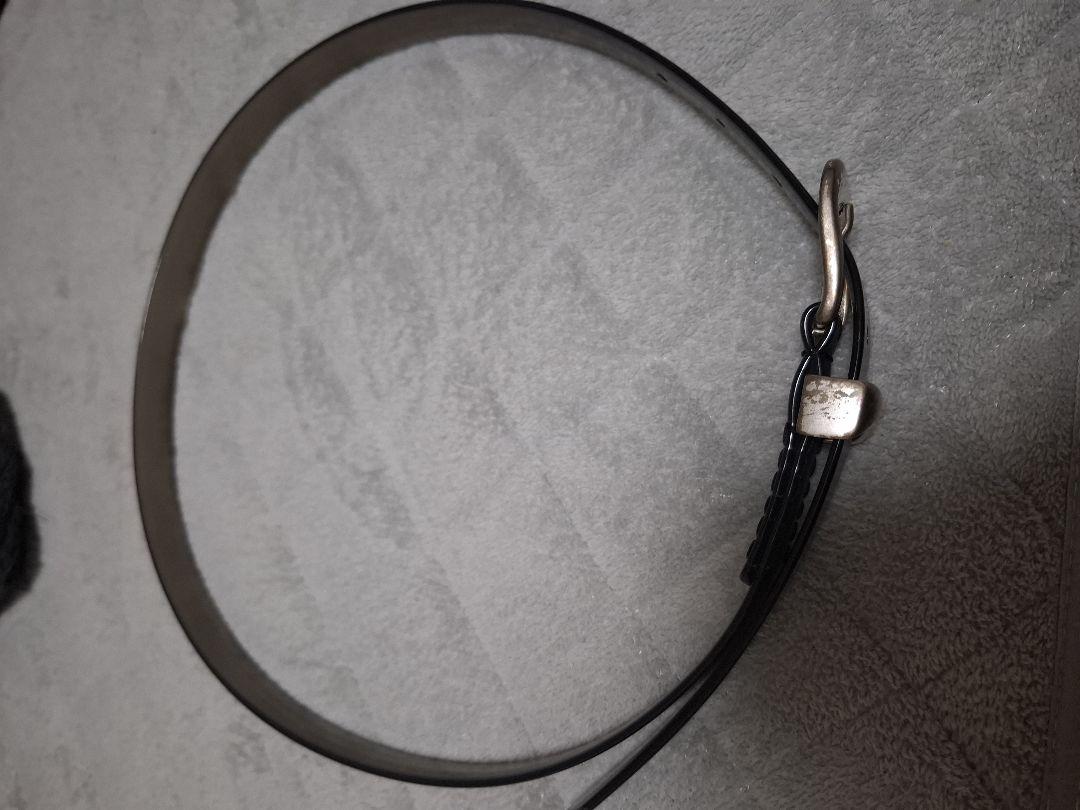 Our Legacy Rubber Belt Size 80