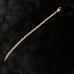 Milor Sterling Silver 7.5 Bracelet Braided Cable and Rope Chain 925 14g