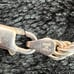 Milor Sterling Silver 7.5 Bracelet Braided Cable and Rope Chain 925 14g
