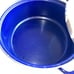 Chantal cobalt blue enamel on steel lidded casserole pot