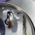Chantal cobalt blue enamel on steel lidded casserole pot