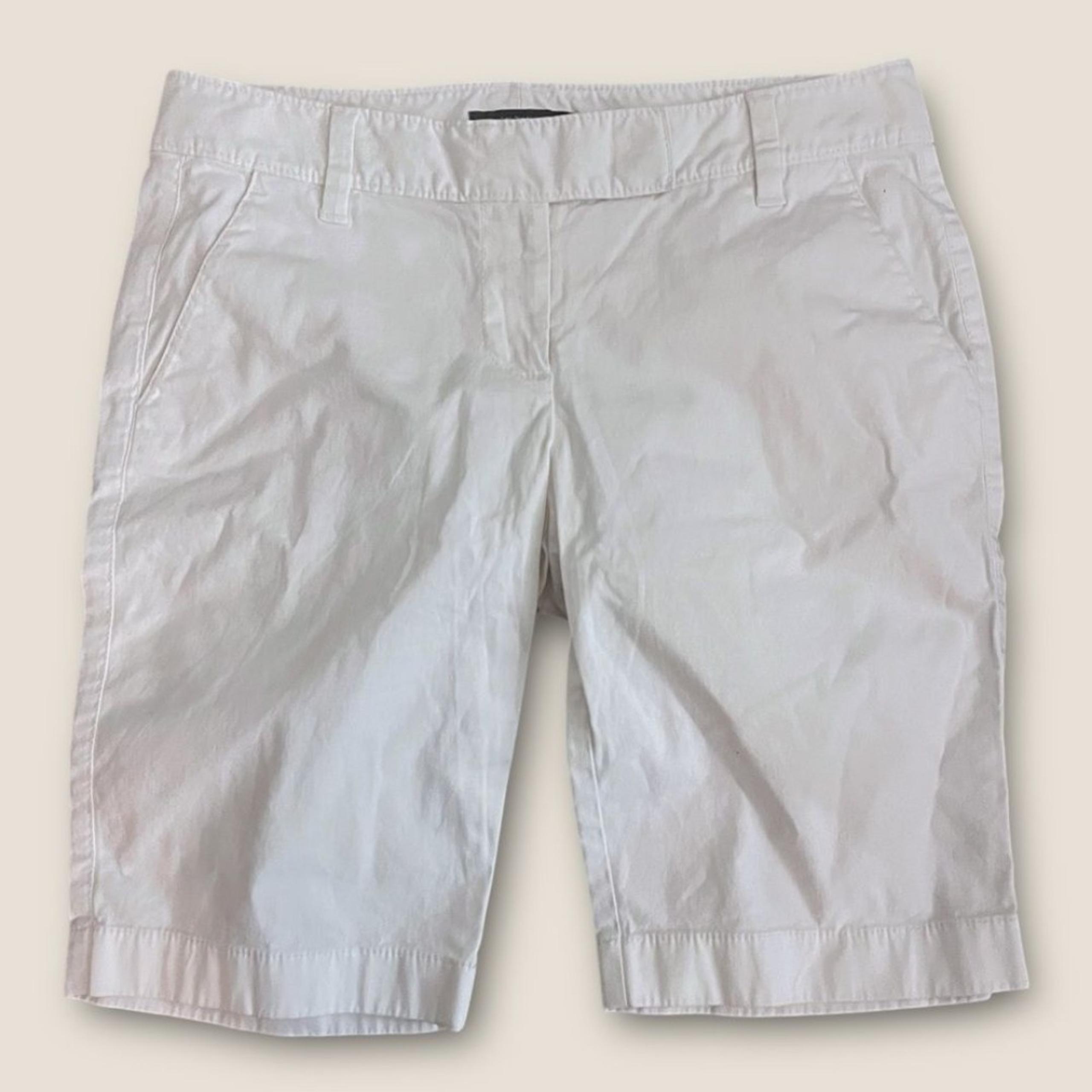 Ann Taylor Bermuda Shorts White 2