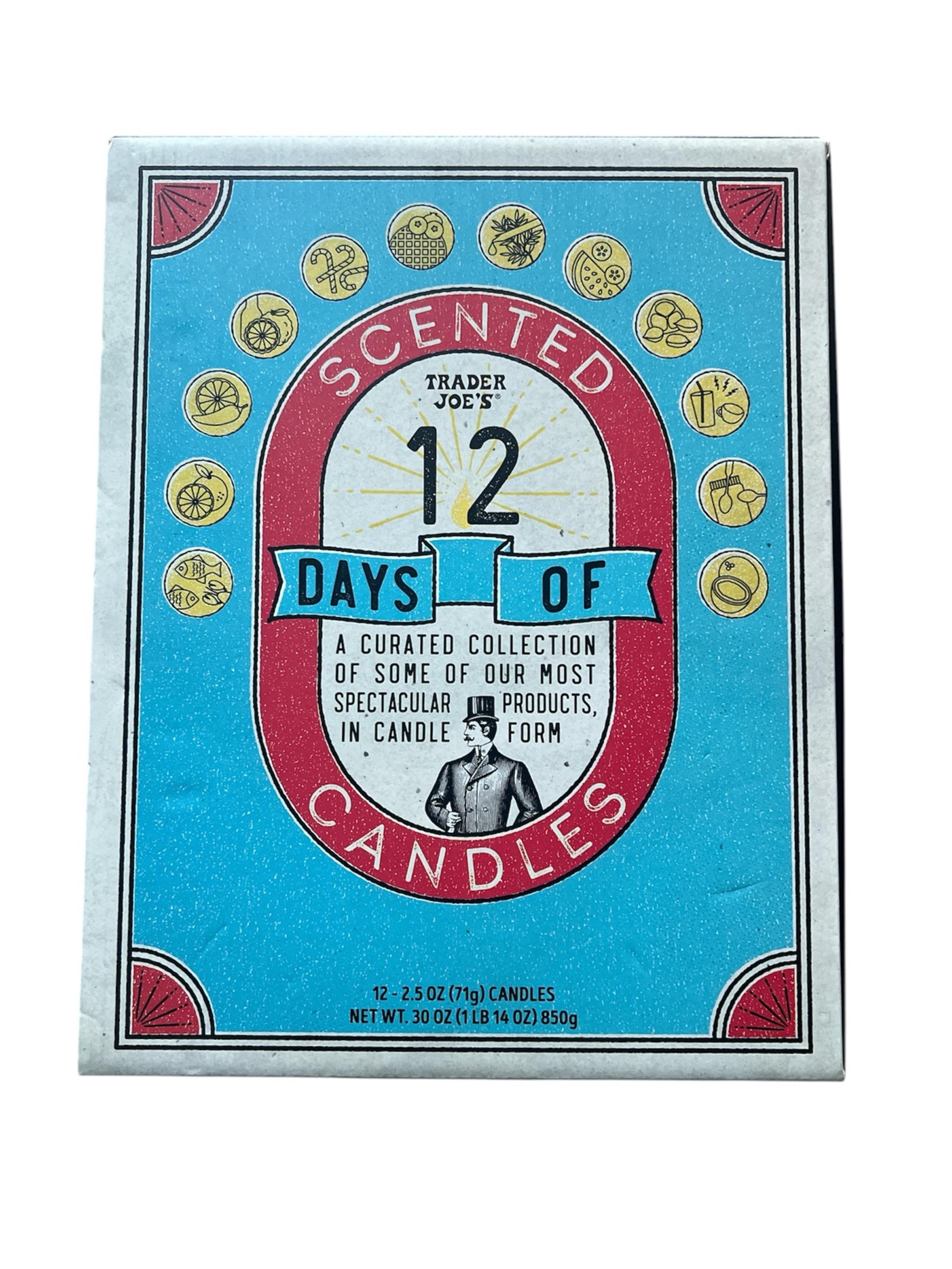 NIB Trader Joe's 12 Days of Scented Candles