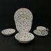 Yorktown by Salem China, England - One 7pc Place Setting of Vintage China