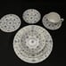 Yorktown by Salem China, England - One 7pc Place Setting of Vintage China