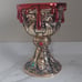 BBW Halloween 2023 Gold Bloody Skull Chalice 3 Wick Candle Holder