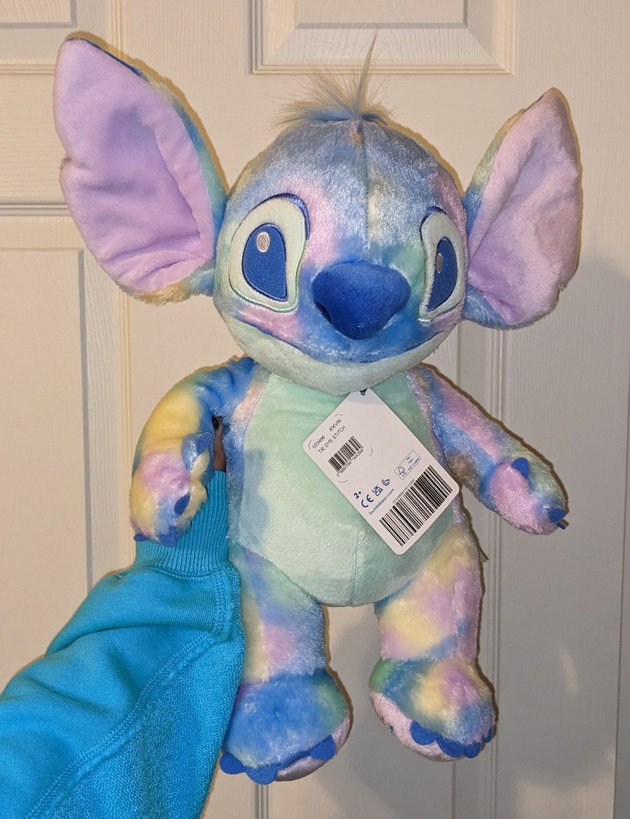 Build a Bear Spring Tie Dye Stitch Plush NWT