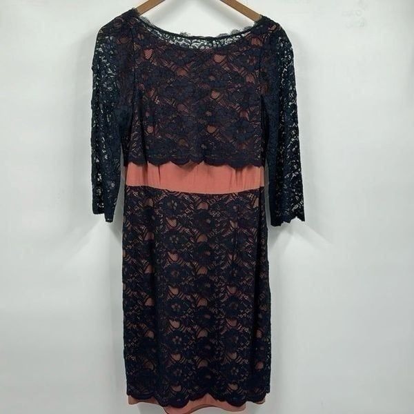 Boden Navy Lace Dress New With Tags 8