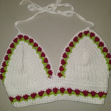 Crochet crop top