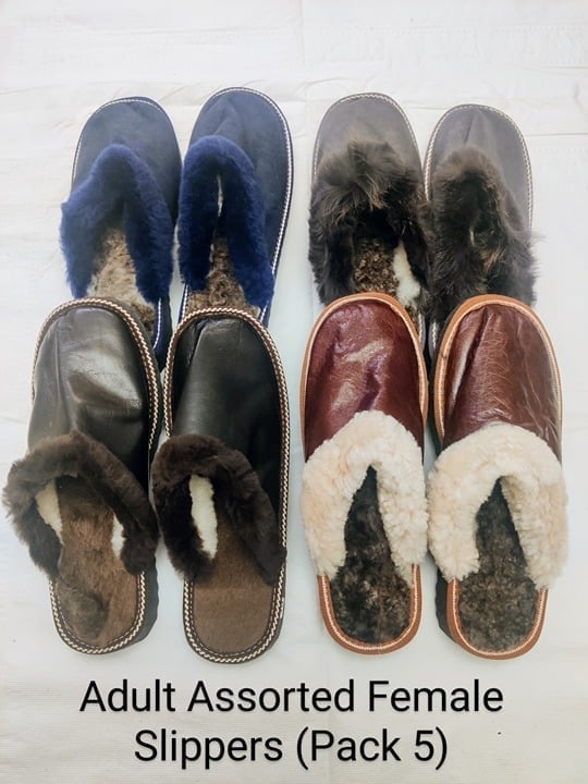 Female Sheepskin Slippers