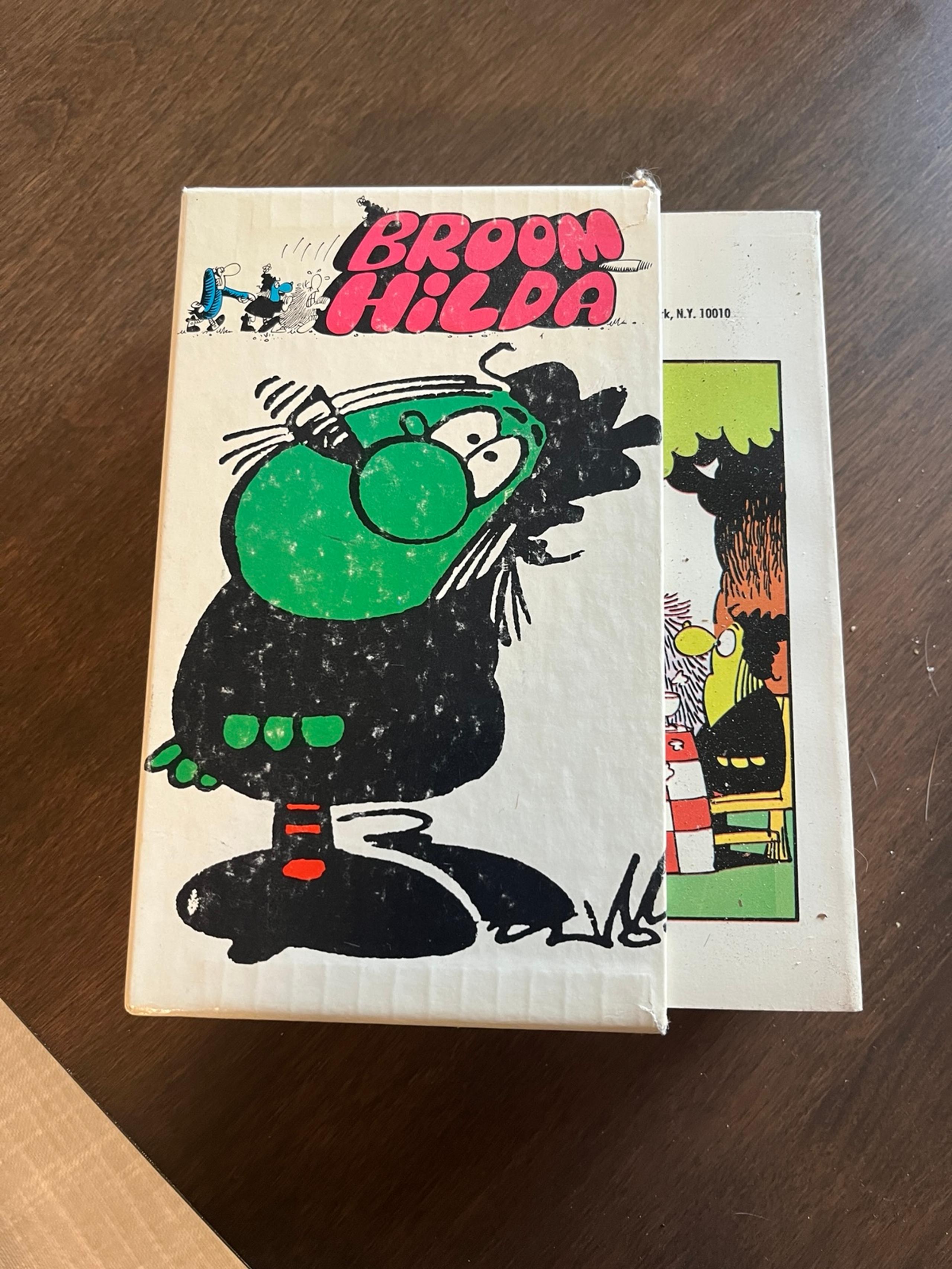 Broom Hilda Vintage Comic Collection - set of 5 books in a boxed set.