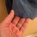 Lululemon Boxy Cotton-Blend Sweater in Heathered Soft Denim